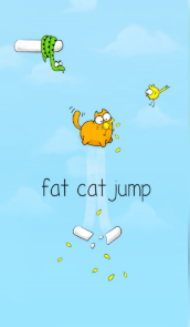 跳跃的胖猫 第1张