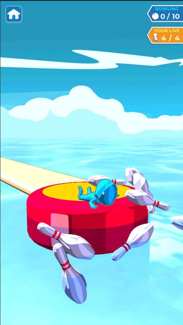 水上滑行保龄球 第1张