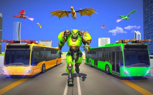 多龙机器人巴士改造2021游戏安卓版 v1.0 第1张