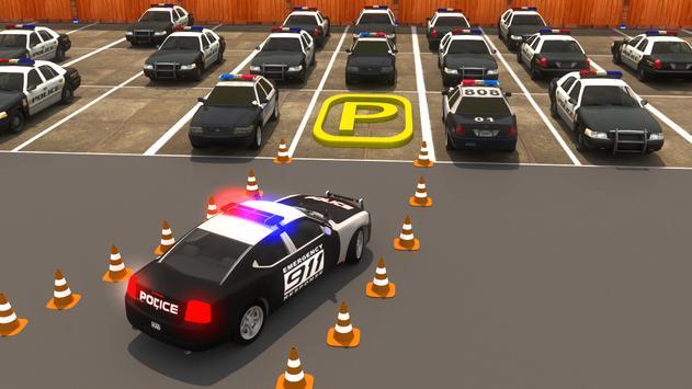 真实警车停车场3D最新版 第1张