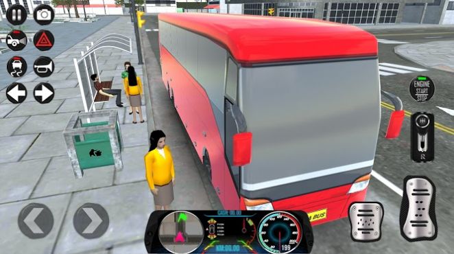 USA总线模拟器2021中文破解版游戏（USA Bus Simulator 2021） v1.0 第1张