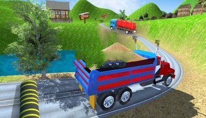 货物印度人卡车3D 第1张