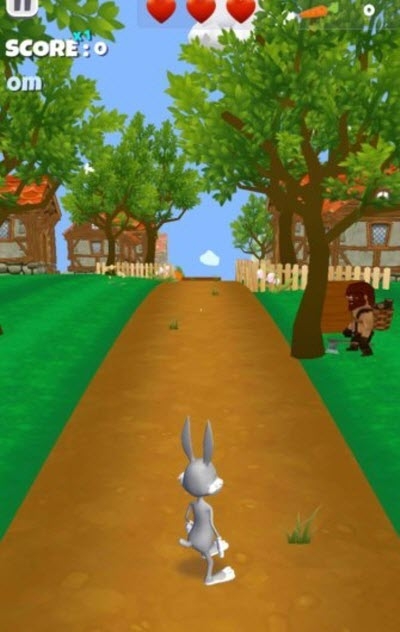 小兔子跑酷3D 第1张